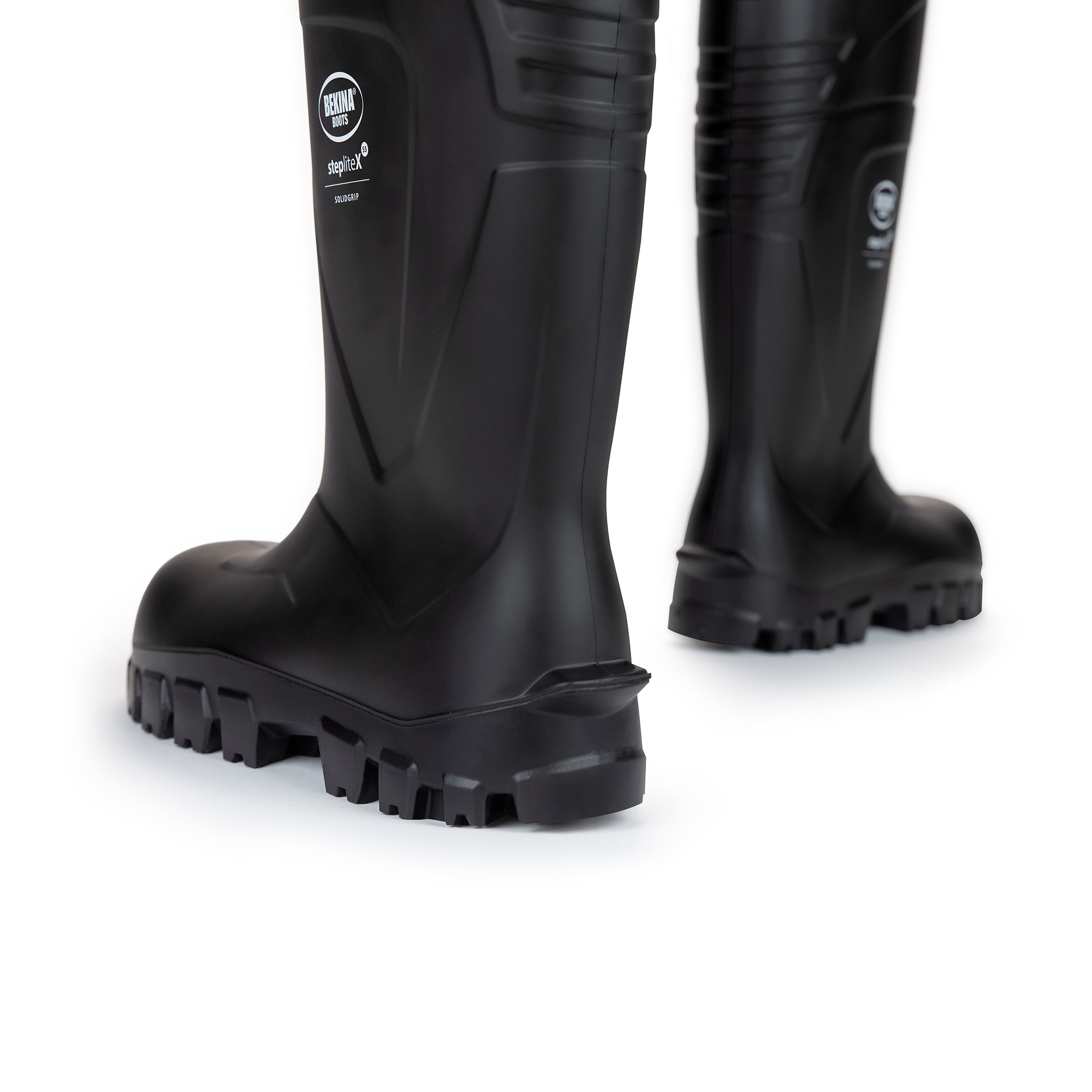 StepliteX SolidGrip, metaalvrije top en zool (S5), zwart - Bekina WW